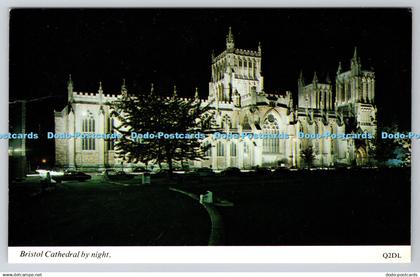 R743910 Bristol Cathedral by Night Harvey Barton Bristol