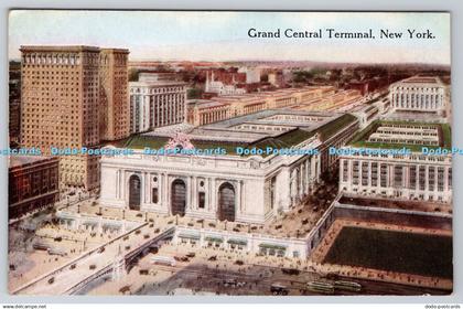 R746661 New York Grand Central Terminal Success Postal Card