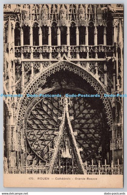 R757808 Rouen Cathedrale Grande Rosace Marcel Raitre a Rouen