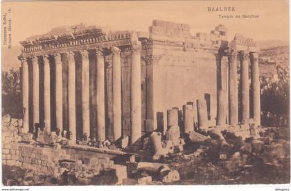 BAALBEK - LIBANO - TEMPIO DI BACCO - F.P. -1520-