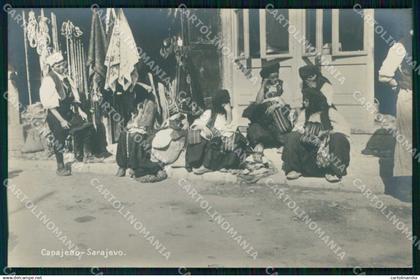 Bosnia Erzegovina Bosna Hercegovina Sarajevo Costumi Foto cartolina RT6681