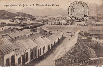 * CABO VERDE - S.Vicente - Vista General do Salina 1906