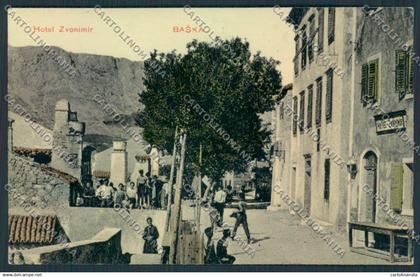 Croazia Croatia Baska cartolina RB4297