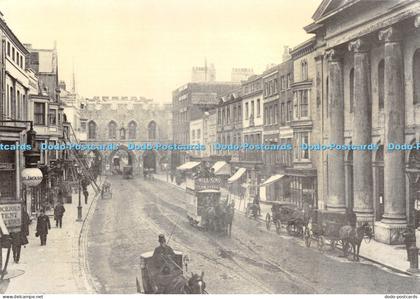 D001135 High Street. Southampton. Bargate. 1890. Southampton Museums