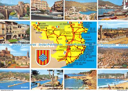 D015094 Gerona. Besalu. Gerona. Figueras. Port Bou. Cadaques. Ampurias. Torroell