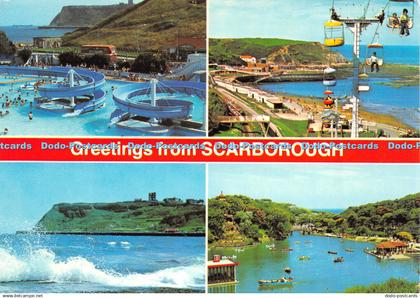 D036378 Greetings From Scarborough. Water Splash World. North Bay. North Bay and