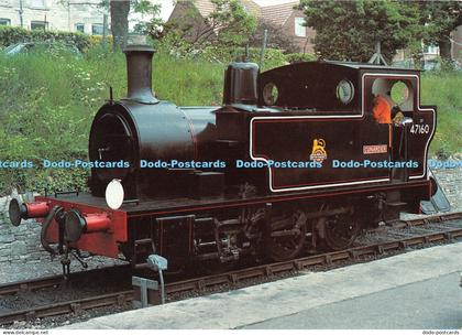 D053141 Swanage Railway. Cunarder as newly restored at Swanage. Judges. C 14123