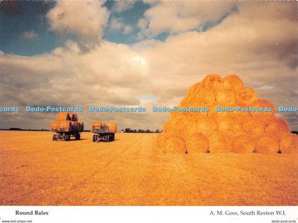 D055634 Round Bales. Lincolnshire North. Lincolnshire South and Humberside Feder