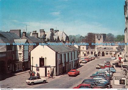 D056218 Appleby in Westmorland. Moot Hall. Cloisters and St. Lawrence Church. Sa