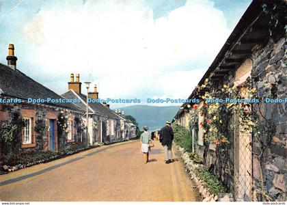 D058822 Dunbartonshire. Loch Lomond. Luss Village. J. Arthur Dixon