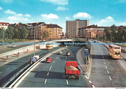 D068347 Berlin. Halensee. Stadtautobahn. Kruger