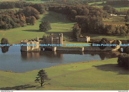 D091982 Leeds Castle. Aerial view from the North West. Leeds Castle Foundation.