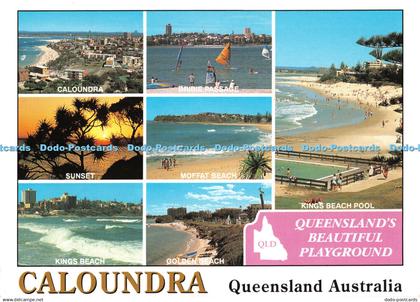 D092536 Caloundra. Queensland Australia. Sunshine Coast. Wren Souvenirs. Multi V