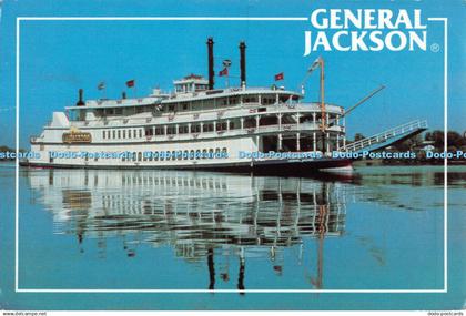 D102846 General Jackson. Nashville. Tennessee. 1988. Southern Post Card. Mike Ro