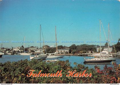 D102850 Falmouth Harbor. Cape Cod. Massachusetts. Richard McGee. South Cape Dist