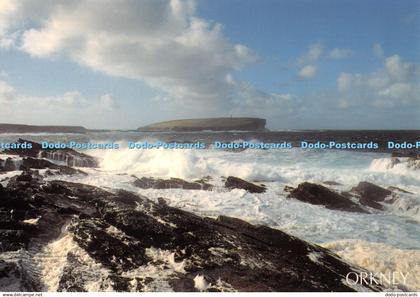 D105458 Orkney. Brough of Birsay. Charles Tait