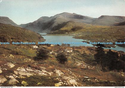 D107678 Snowdon Massif from Fachwen. Gwynedd. Dixon. 1986