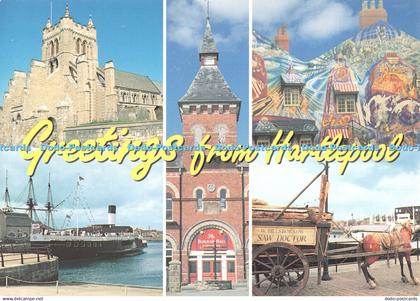 D114713 Greetings from Hartlepool. Multi View