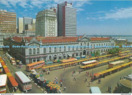 D151078 Brasil Turistico. Porto Alegre. Parobe Square. Municipal Market. Mercato