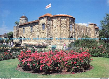 D157213 Colchester. Essex. Colchester Castle and St. George Flag. Judges. C. 151