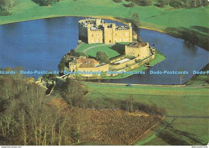 D160965 Leeds Castle. Aerial View From the South. Leeds Castle Foundation