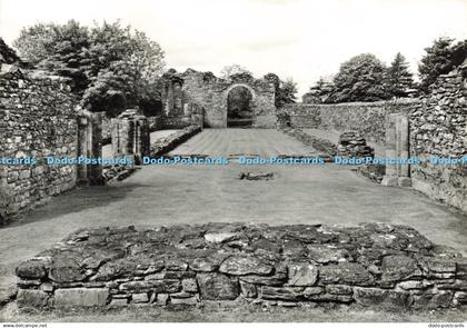 D162413 Cardiganshire. Strata Florida Abbey. The Church Looking West. Crown