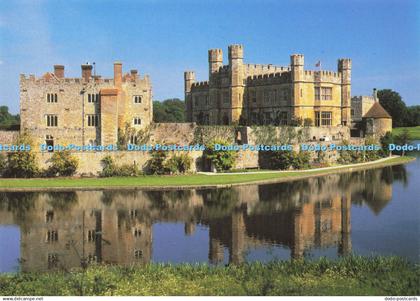 D175191 Kent. Maidstone. Leeds Castle. View Across the Moat. Leeds Castle Founda