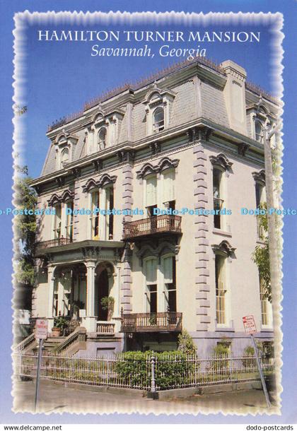 D186539 Georgia. Savannah. Hamilton Turner Mansion. Dixie Postcards and Souvenir