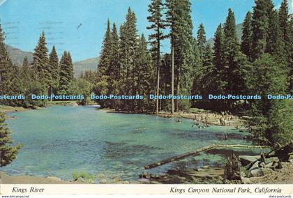 D188121 California. Kings Canyon National Park. Kings River. Sequoia and Kings C