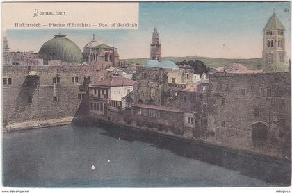 GERUSALEMME - JERUSALEM - ISRAELE - ISRAEL - POOL OF HEZEKIAH -17130-