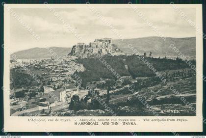 Grecia Greece Athens postcard cartolina MT0027