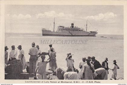 MONTSERRAT - Laundrywomen at Lady Nelson