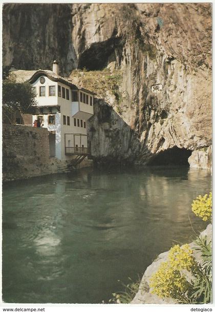 MOSTAR - BOSNIA-ERZEGOVINA - TEKIJA NA VRELU BUNE U BLAGAJU - VIAGG. -70395-