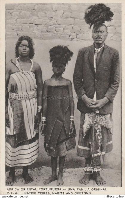 * MOZAMBIQUE - Lourenco Marques Maputo - Familia Original, Native Tribes