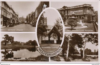 PC00422 Wolverhampton. Multi view. Valentine. RP