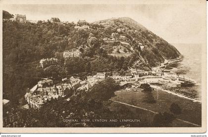 PC02038 General View. Lynton and Lynmouth