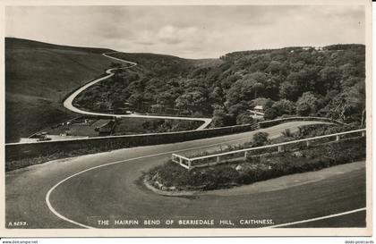 PC05025 The Hairpin Bend of Berriedale Hill. Caithness. RP