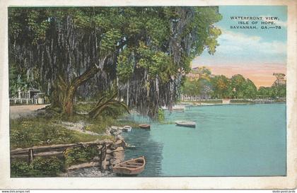 PC10522 Waterfront View. Isle of Hope. Savannah. GA. Kropp. No 78