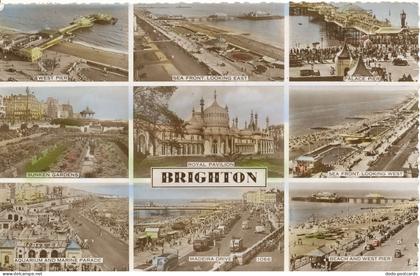 PC15374 Brighton. Multi view. Brighton and Worthing. RP. 1959