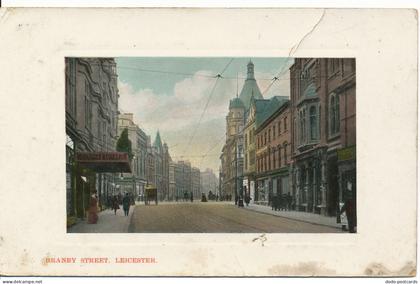 PC17031 Granby Street. Leicester. Albion series. W. H. S. and S. 1910