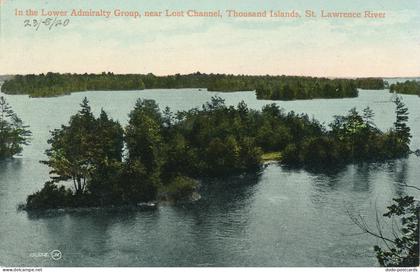 PC18735 In the Lower Admiralty Group Near Lost Channel. Thousand Islands. St. La