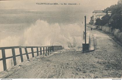 PC18796 Villerville sur Mer. La Mer Demontee. No 7