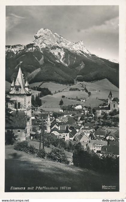 PC31322 Eisenerz mit Pfaffenstein. Franz Knollmuller. 1940