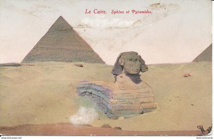 PC38514 Le Caire. Sphinx et Pyramides. L. Papazoglou