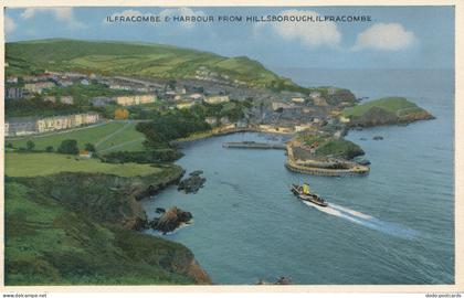 PC45749 Ilfracombe and Harbour from Hillsborough. Ilfracombe. Dennis