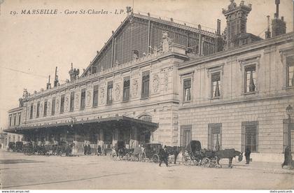 PC49524 Marseille. Gare St. Charles. I. P