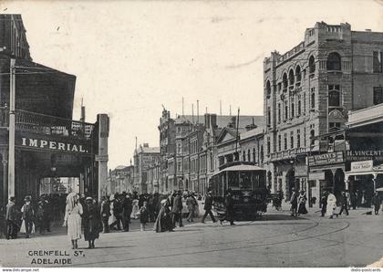 PC53252 Grenfell St. Adelaide. B. Hopkins