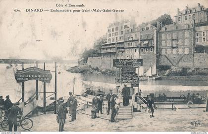 PC54552 Dinard. Embarcadere Pour Saint Malo Saint Servan