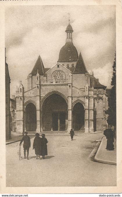 PC54672 Beaune. Collegiale Notre Dame. Facade. Beaune