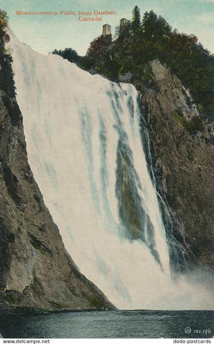 PC71125 Montmorency Falls near Quebec. Canada. Valentine